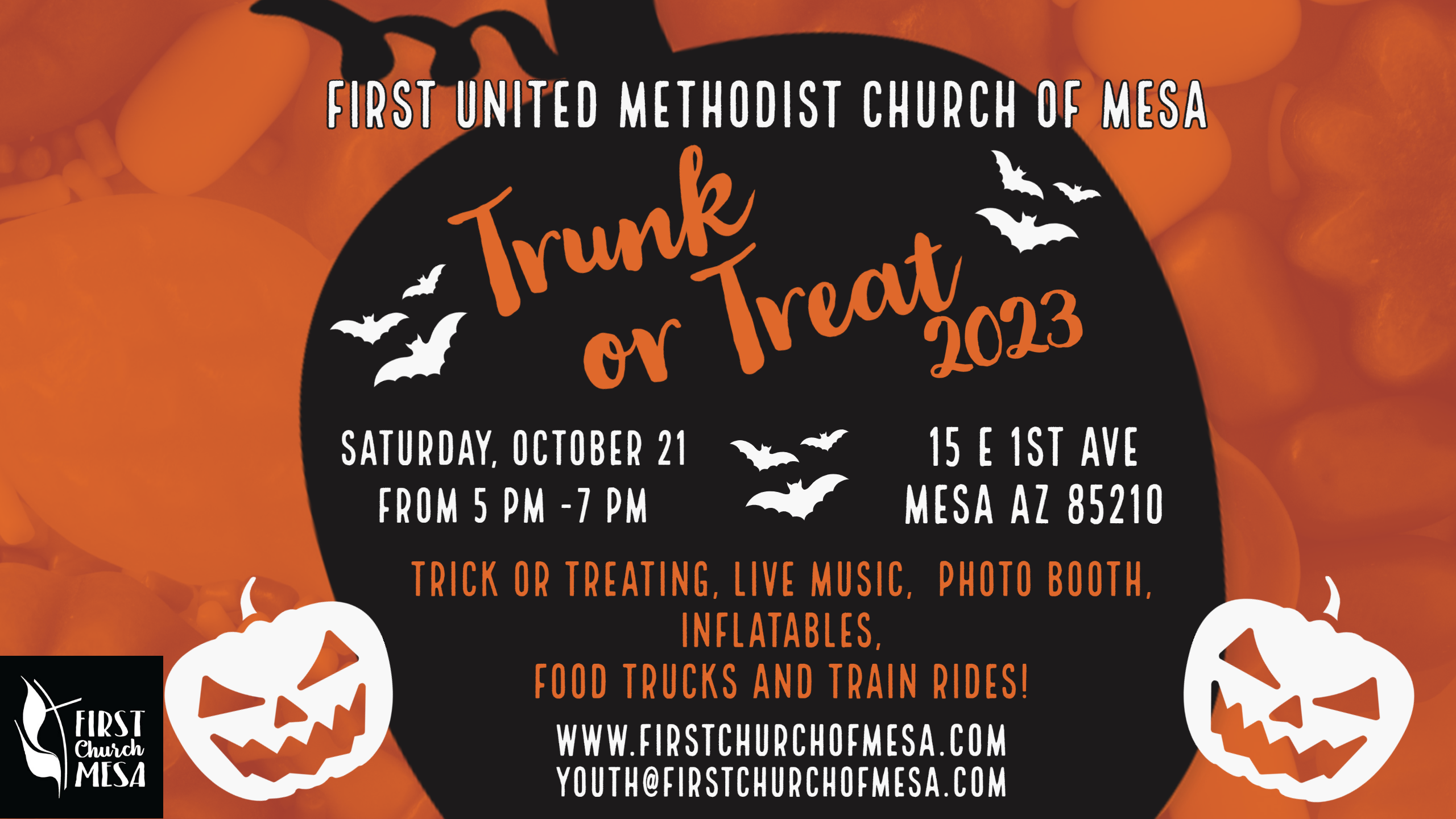 Trunk or Treat 2023 - First United Methodist Church of Mesa